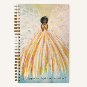 Engel Print Dubbelzijdig Spiraal Notebook  Notitieboek