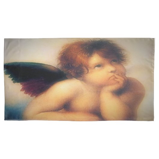 Engel Putti Kussensloop (Voorkant-Links)