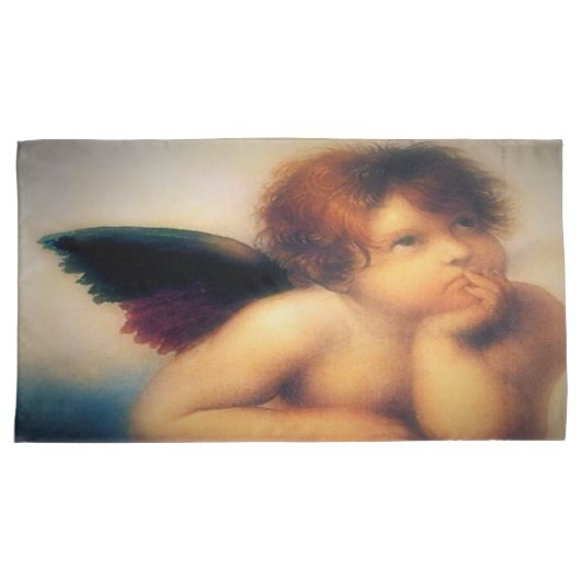 Engel Putti Kussensloop (Voorkant-Rechts)