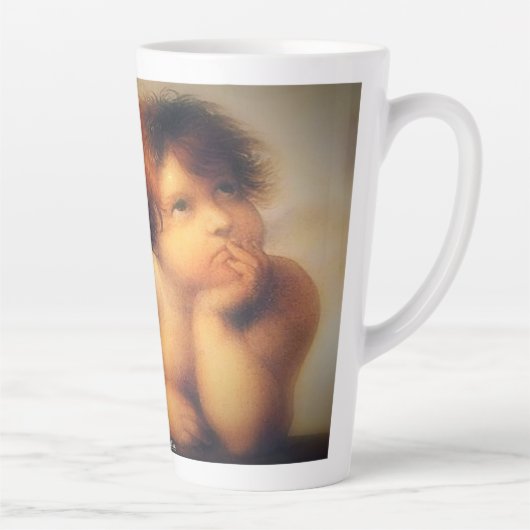 Engel Putti Latte Mok (Rechts)