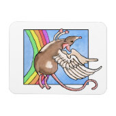 Engel Rat Magnet Magneet (Horizontaal)