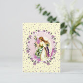  engel religieus Pasen Feestdagenkaart (Staand voorkant)