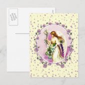  engel religieus Pasen Feestdagenkaart (Voorkant / Achterkant)