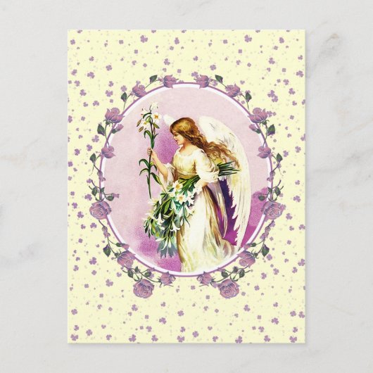  engel religieus Pasen Feestdagenkaart (Voorkant)