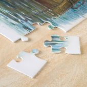 Engel Schutzengel und Junge im Boot Legpuzzel (Zijkant)