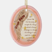 Engel Serenity Gebed Keramisch Ornament (Rechts)