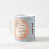 Engel Serenity Gebed Koffiemok (Voorkant links)