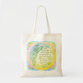 Engel Serenity Gebedstas Tote Bag (Voorkant)