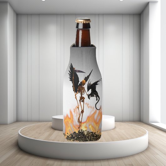 Engel Skelet Grim Reaper Draak Flesjeskoeler