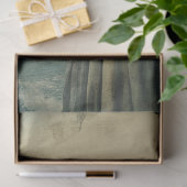 Engel standbeeld met Patina Decoupage Tissuepapier (Geschenk)