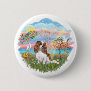 Engel Ster - Blenheim Cavalier Ronde Button 5,7 Cm