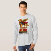 Engel Superheld ontwerp T-shirt (Voorkant volledig)