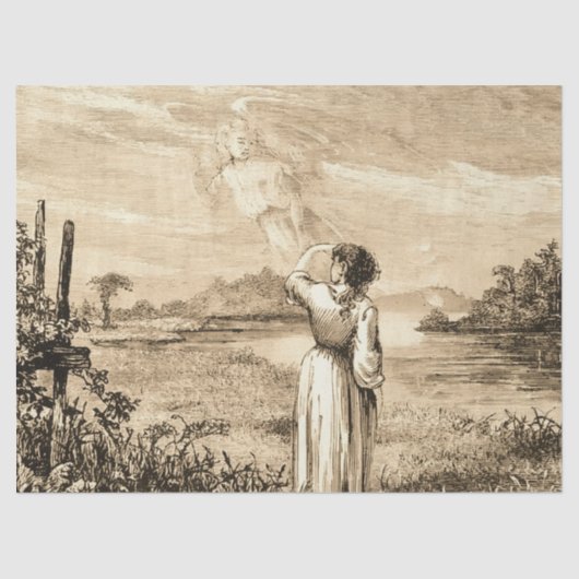  engel tissuepapier (Voorkant)