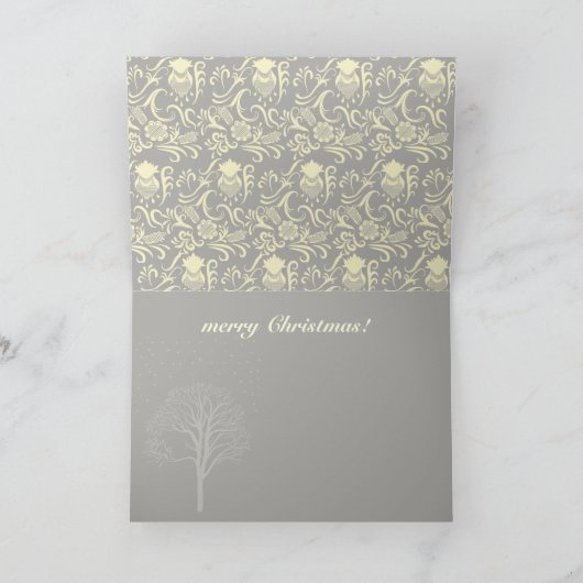 Engel trompetten kaart (Binnen)