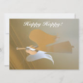 Engel trompetten kaart (Voorkant)