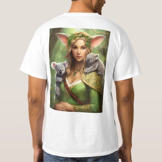 Engel tshirt (Achterkant)