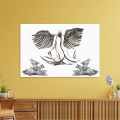 Engel Uriel Canvas Afdruk (Insitu (Woonkamer))