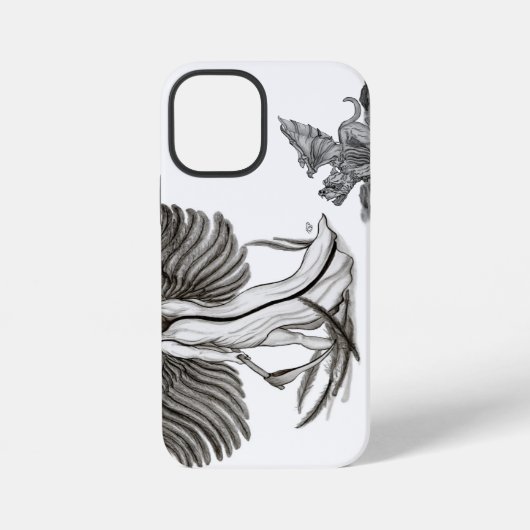 Engel Uriel iPhone Hoesje (Achterkant)