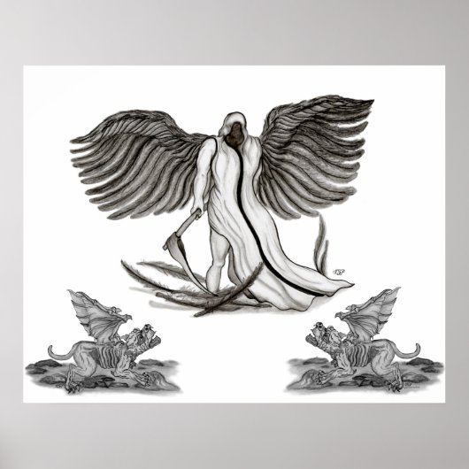 Engel Uriel Poster (Voorkant)