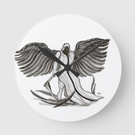 Engel Uriel Ronde Klok (Voorkant)