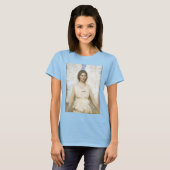 Engel van Abbott Thayer, Vintage Victoriaanse Fijn T-shirt (Voorkant volledig)