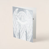 Engel van Advent Folie Kaarten (Voorkant)