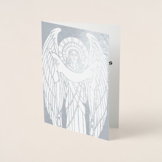 Engel van Advent Folie Kaarten (Voorkant)