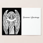 Engel van Advent Folie Kaarten (Binnen)