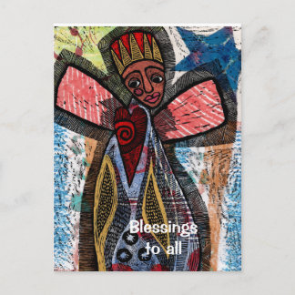 Engel van Afrika Briefkaart