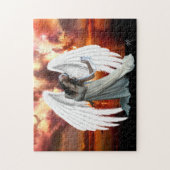 Engel van angueuze puzzel legpuzzel (Verticaal)