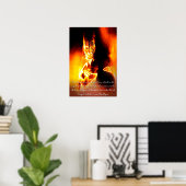 Engel van de bodemloze put (Poster) Poster (Thuiskantoor)