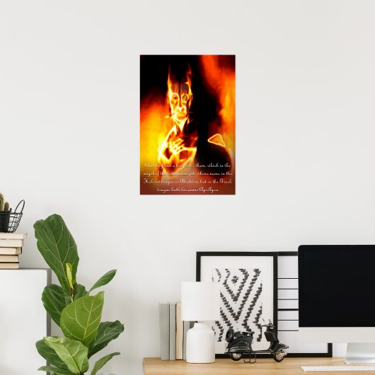 Engel van de bodemloze put (Poster) Poster (Thuiskantoor)