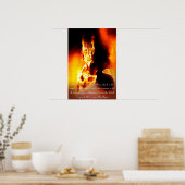 Engel van de bodemloze put (Poster) Poster (Keuken)