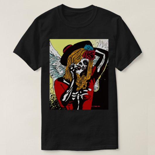 Engel van de doden t-shirt (Design voorkant)