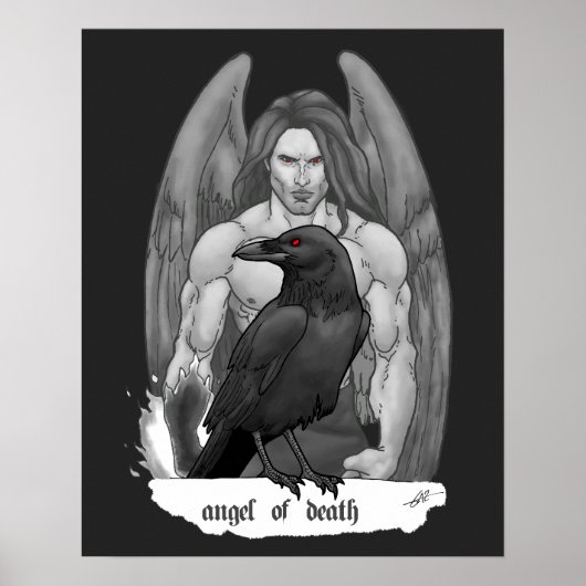engel van de dood poster (Voorkant)