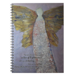 Engel van de genezing notitieboek