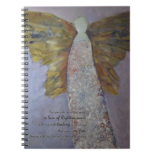 Engel van de genezing notitieboek (Voorkant)