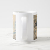 Engel van de goddelijke Aanwezigheid die Eva aan A Grote Koffiekop (Achterkant)