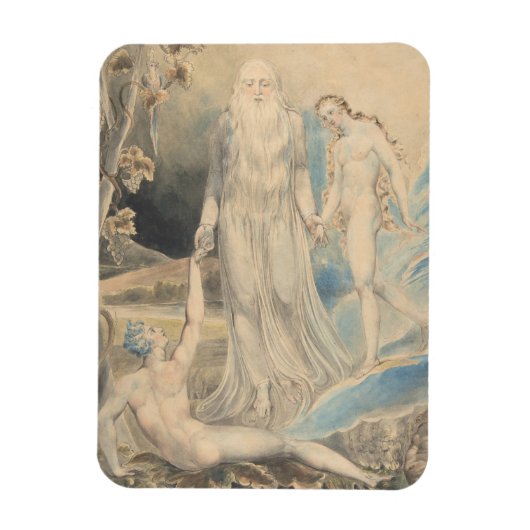 Engel van de goddelijke Aanwezigheid die Eva aan A Magneet (Verticaal)