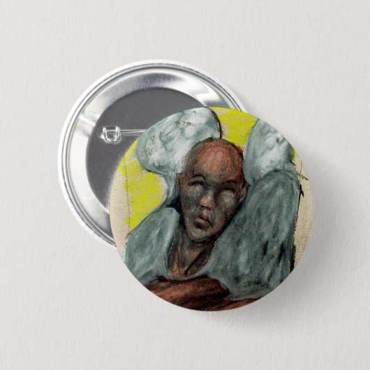 Engel van de Healing Button (Voorkant /achterkant)