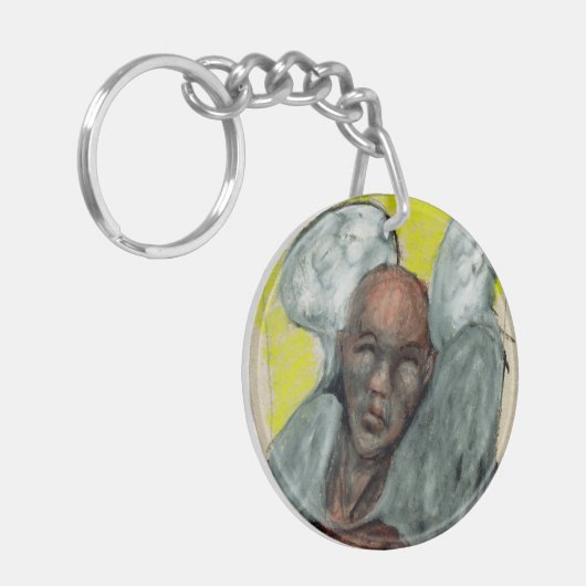 Engel van de Healing Sleutelhanger (Voorkant Links)