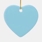 Engel van de Heart Ceramic Heart Ornament (Achterkant)