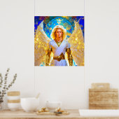 Engel van de Heer Kunst Poster (Keuken)