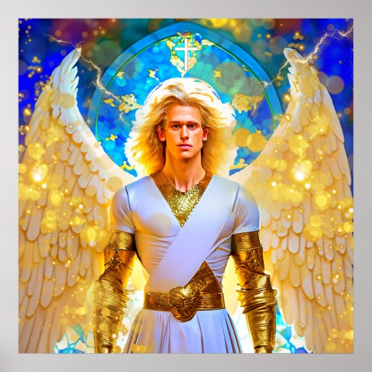 Engel van de Heer Kunst Poster (Voorkant)