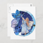Engel van de hemel briefkaart (Voorkant / Achterkant)