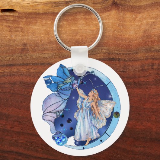 Engel van de hemel sleutelhanger (Voorkant)