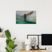 Engel van de Noorddruk Poster (Thuiskantoor)