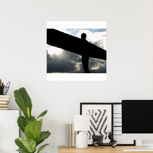 Engel van de Noorddruk Poster (Thuiskantoor)