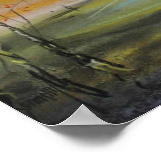 Engel van de Noordprinter/Poster Poster (Hoek)