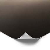 Engel van de Noordsilouette Poster (Hoek)